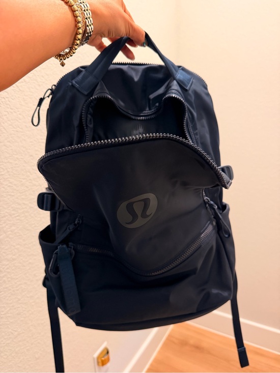 lululemon athletica Handbags - lululemon athletica Navy Compact Everyday Backpack